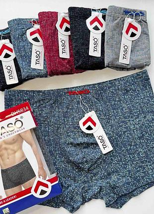 Трусы мужские боксеры taso 5834 бамбук хлопок. размер: 2xl