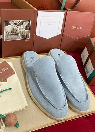 Чоловічі лофери з натуральної замші loro piana