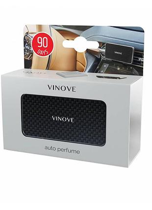 Аромат для авто vinove silverstone energy, мужской аромат цитруса, дерева и мускуса, 90 дней, сменный картридж