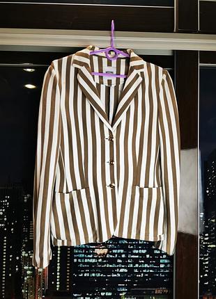Жакет в смужку moschino chip &amp; chic