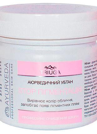 Убтан на основе нутовой и овсяной муки с травами шикакай "stop пигментация" (90 г)
