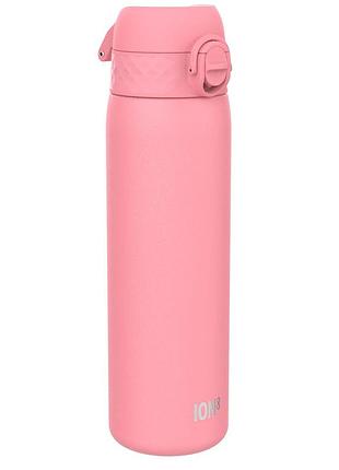 Пляшка для води металева вакуумная ion8 500 мл. vacuum insulated, rose bloom