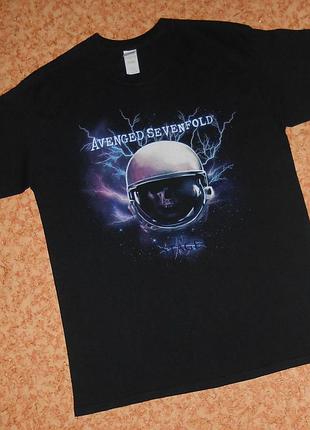 Футболка avenged sevenfold/the stage/рок мерч