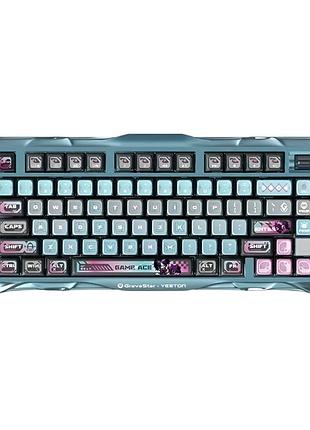 Клавиатура yeston x gravastar mercury k1 pro special edition c комбинированным подключением, ace