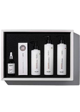 Набор комплексного ухода против выпадения волос hillary perfect hair serenoa