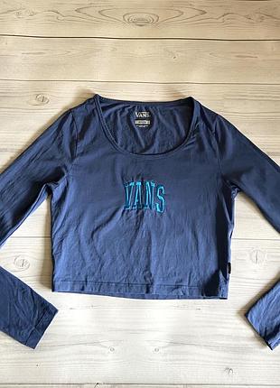Топ укороченный лонгслив vans