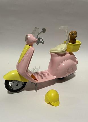 Мопед рожевий barbie 2