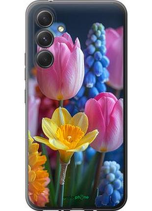 Чехол на samsung galaxy a54 a546e весенние цветы "6058u-2935-2448"