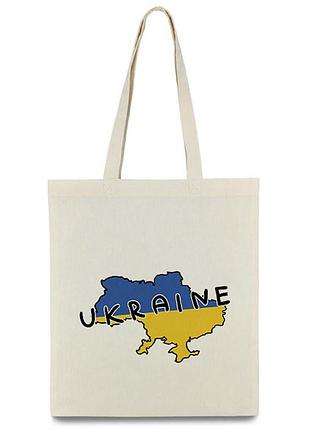Сумка-шоппер ukraine s-24 (с украинской символикой)