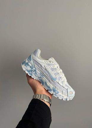 Кроссовки nike p-6000 blue custom