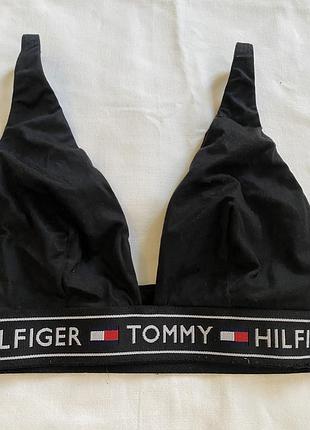 Лифчик лиф бюстгальтер топ tommy hilfiger томи хилфигер 44 s оригинал тянется очень красивый