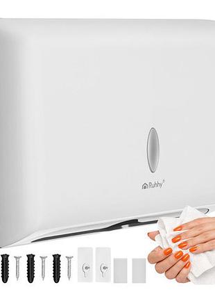 Диспенсер для паперових рушників ruhhy 27715 white