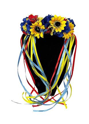 Обруч украинка (тонкая лента) (украинские венки, обручи, заколки)