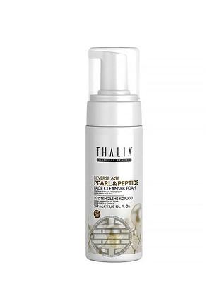 Антивозрастная пенка для умывания с жемчугом и пептидами thalia 150 мл