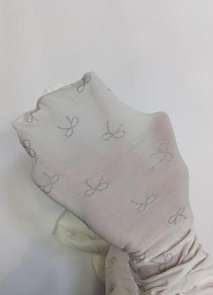 Дитячі колготки для дівчинки білі dunnes 140 см