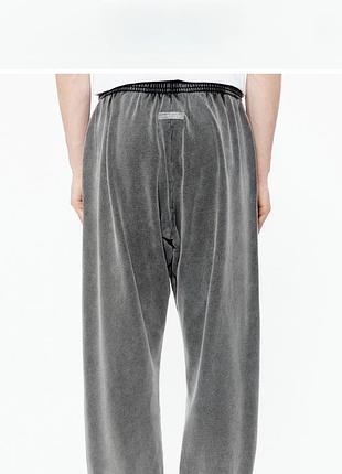 Бавовняні трикотажні штани acne studios