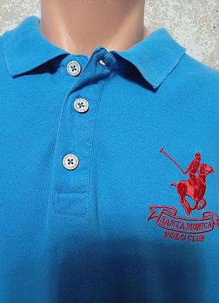 Мужская футболка поло santa monica polo