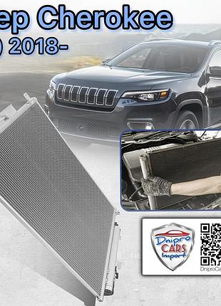 Радиатор кондиционера jeep cherokee kl (2019-2023) 2.4, 3.2 - 68399028aa, 68399028ab