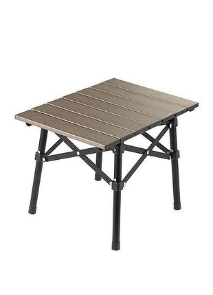 Раскладной стол naturehike cnh22ju050, алюминий, светло-коричневый
