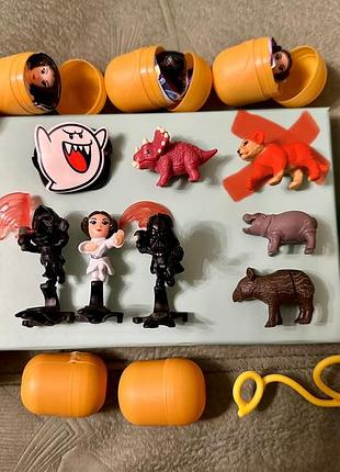 Обміняю повторки кіндер сюрприз kinder яйце супер маріо, тварини, динозаври, супергерої, зоряні війни, дивні дива