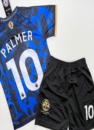 Детская подростковая футбольная форма palmer fc chelsea, сезон 25/26