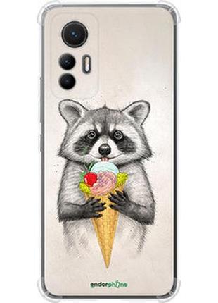 Чохол на xiaomi 12 lite єнотик з морозивом "4602sp-2579-2448"