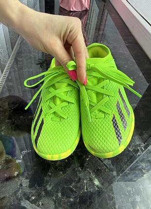 Футзалки дитячі 27  16.5 см кроссовки adidas сороконожки сороконіжки кросівки футзал футбол взуття для спорт залу
