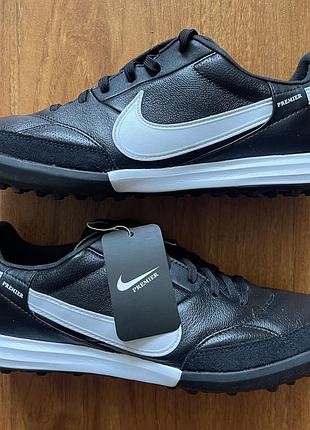 Члловічі професійні шкіряні нові сороконожки сороконіжки nike premier оригінал