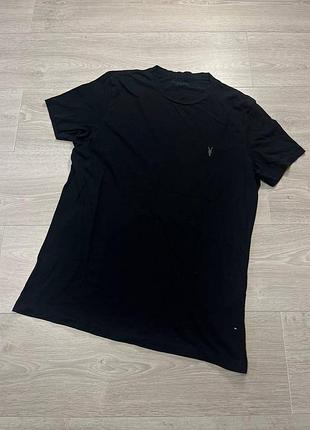 Мужская ерная футболка allsaints