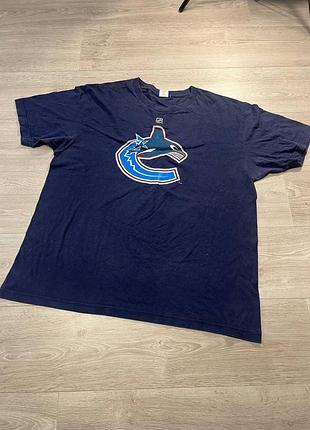 Мужская хокейная футболка reebok nhl naslund