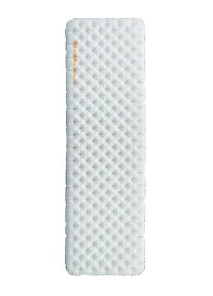 Матрац надувний одномісний ul naturehike cnk2450ws012, 186*64, сірий