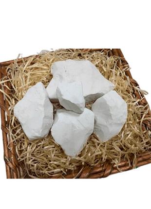 Пищевой мел райский (кусочками), 100 г (пищевой, съедобный мел)