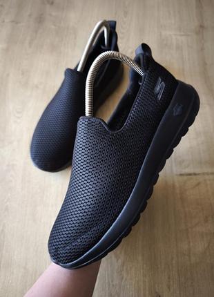 Фірмові чоловічі кросівки сліпони skechers, р.42,5