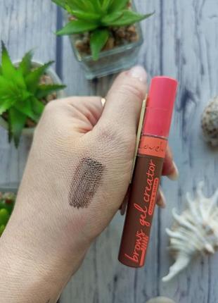 Гель для бровей lovely brows gel creator тон 01