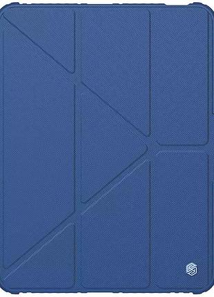 Чехол-книжка nillkin bumper pro multi-angle для apple ipad pro 11" (2024-25) sapphire blue