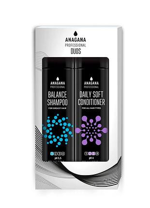 Набор баланс для жирной кожи головы duos set balance for greasy hair