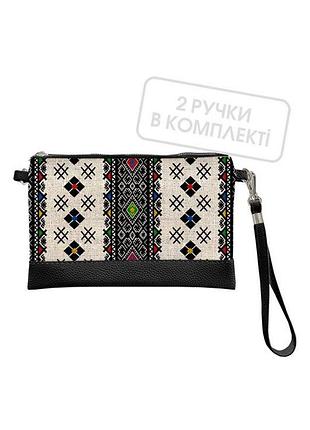 Клатч через плече український орнамент урочистий (сумки)
