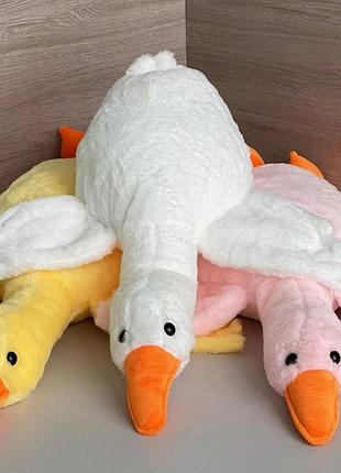 Игрушка сплюшка 3 в 1 (игрушка, подушка, плед 110*160) в разных цветах. желтый
