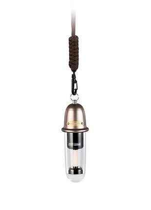 Фонарь кемпинговый naturehike cnk2350zm010, 118х39мм, коричневый