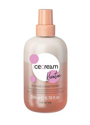 Двофазний кондиціонер з аргановою олією inebrya pro age 2-phase conditioner argan oil 200 ml