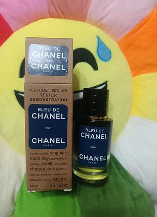 Мужской тестер chanel blue de chanel 60 ml