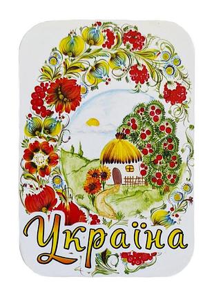 Магніт м’який прямокутний плоский мальовнича україна kd00702 (магніти)