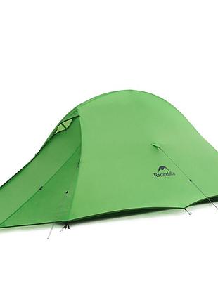Палатка сверхлегкая одноместная naturehike cloud up base 1 cnk2450ws032, зеленый