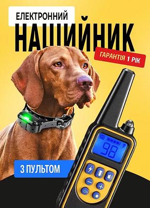 Ошейник для обучения собаки pet-800 водонепроницаемый