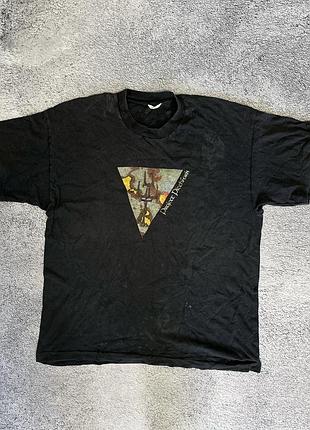 Вінтажна рок футболка project pitchfork single stitch antidote gothic band tee