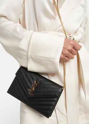 Оригінал сумочка saint laurent cassandre на ланцюжку
