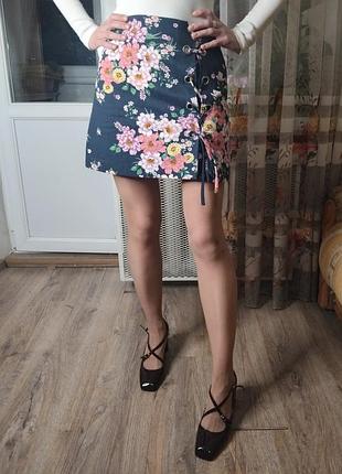 Юбка мини h&amp;m 3