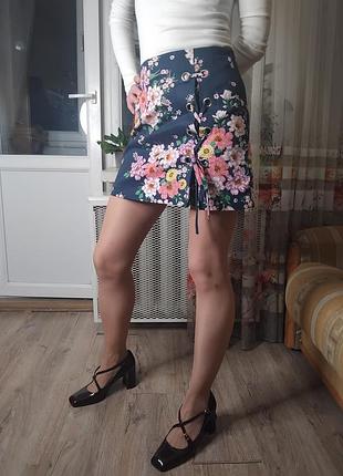 Юбка мини h&amp;m 6