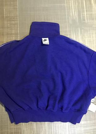 Nike 💙жіночий одяг/ синьо-фіолетова  кофта💛 36/s/ 44 7
