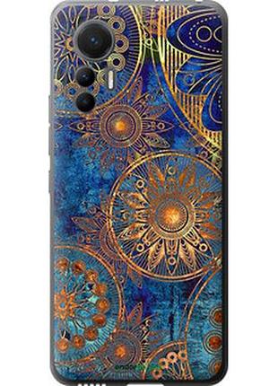 Чохол на xiaomi 12 lite золотий візерунок "678u-2579-2448"